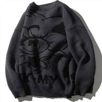 Tegneserie kat herresweater